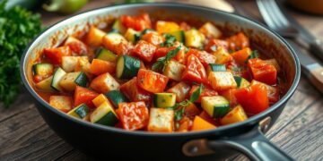 jak zrobić leczo z cukinii i papryki