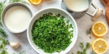 jak zrobić sos koperkowy