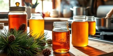 jak zrobić syrop z sosny